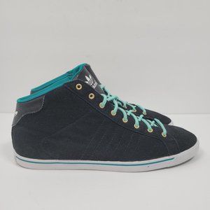 Adidas Original Court Star Slim Mid 2013 Women's Black Shoes G95592 US Size 8